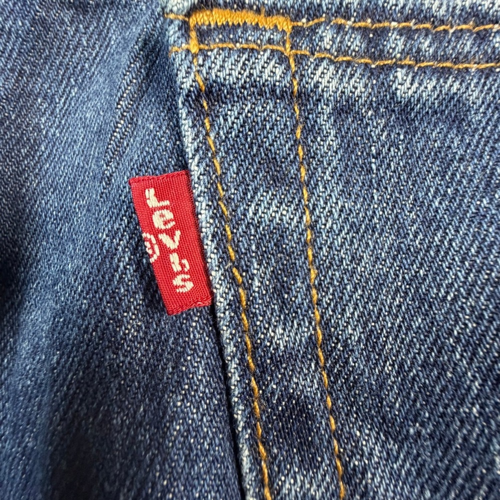 Levis 517 Bootcut Jeans Mens 36x34 Medium Wash Blue Denim Pants 517-0217‎ - Picture 12 of 12